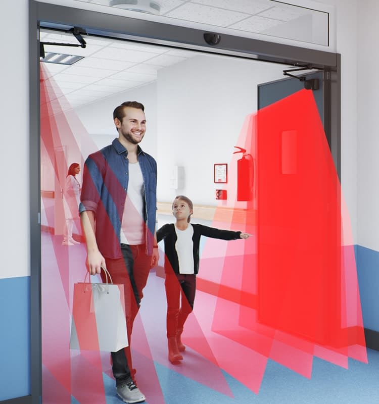 puertas batientes automáticas