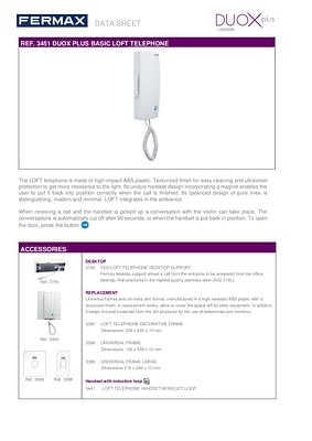 3451DUOXPLUSLOFTBASICTELEPHONEeng