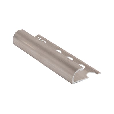 Win Redondo Aluminio 10 mm x 2,5 m Acabado Cepillado