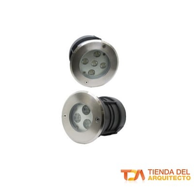 Bala de Piso Redonda Tipo LED