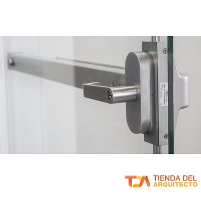Barra antipanico yale para vidrio templado