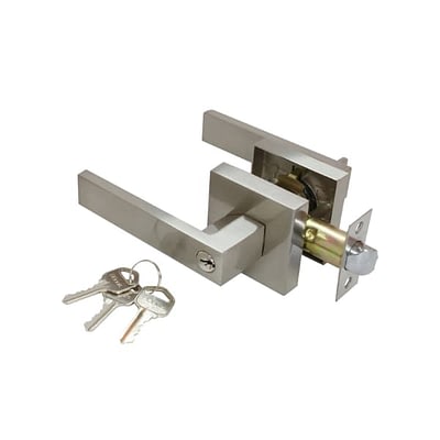 Chapa Palanca Cuadrada Tubular Alcoba