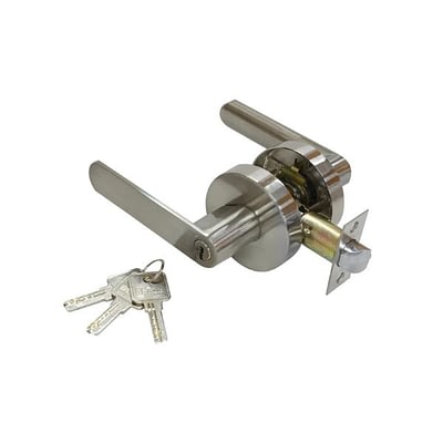 Chapa Palanca Redonda Tubular Para Entrada Principal