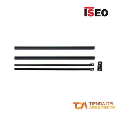 Varillas y Carcasas Negras de 2400 mm