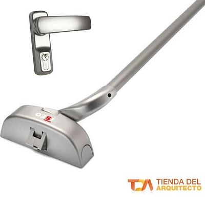 Barra antipánico en acero ISEO