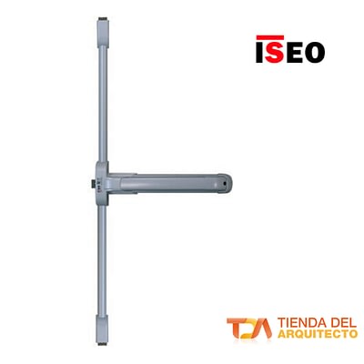 Barra Antipánico 2 Puntos Gris