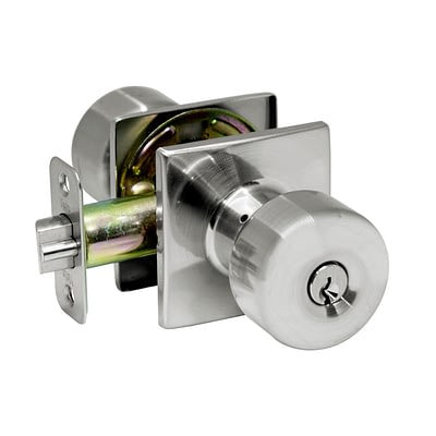 Pomo Kansas Niquel Satinado Entrada