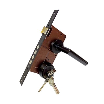 Tienda del Arquitecto 56 Cerradura Entrada Principal Alta Seguridad Antipalanca con Manija