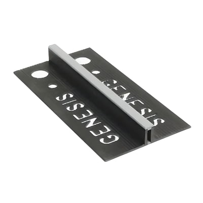 Junta De Movimiento Delgada PVC 5 mm x 10 mm x 2,5 m Gris Oscuro