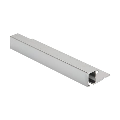 Win Cuadrado Aluminio 10 mm x 2,5 m Plata Brillante