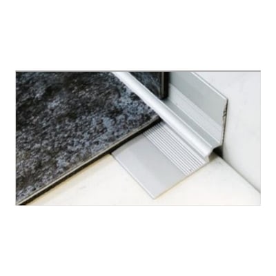 Esquinero Interno En Aluminio 3 mm x 2,7 m - Plata Mate