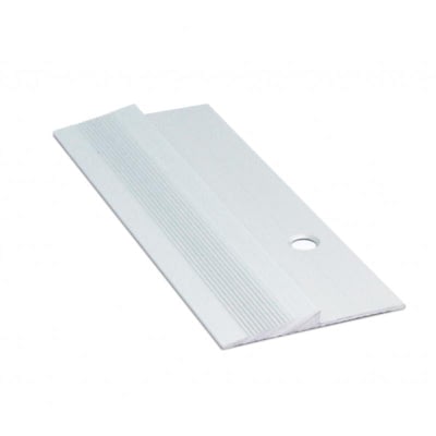 Perfil Rampa A Tope Aluminio 3 mm x 2,7 m - Plata Mate