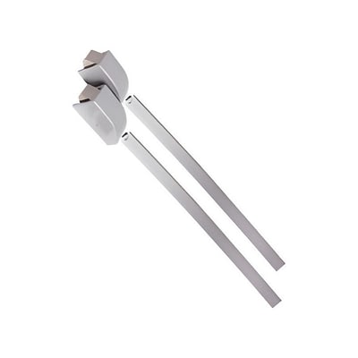 Punto techo - Piso para Barra Tesa Quick Gris Plata