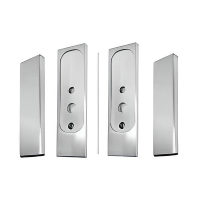 Kit accesorios para montaje en puertas de cristal