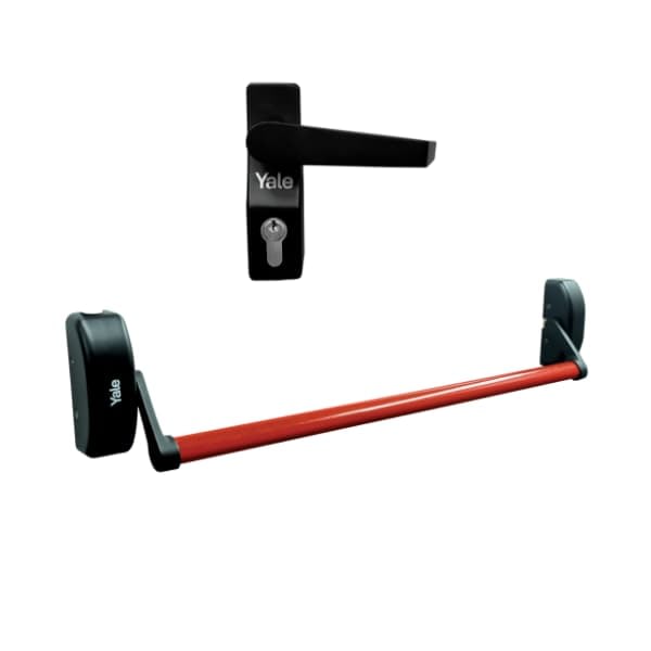 Antipanico_Roja_Nueva_Orlando_Manija.jpg Cerradura Antipánico Orlando con Manija con Llaves