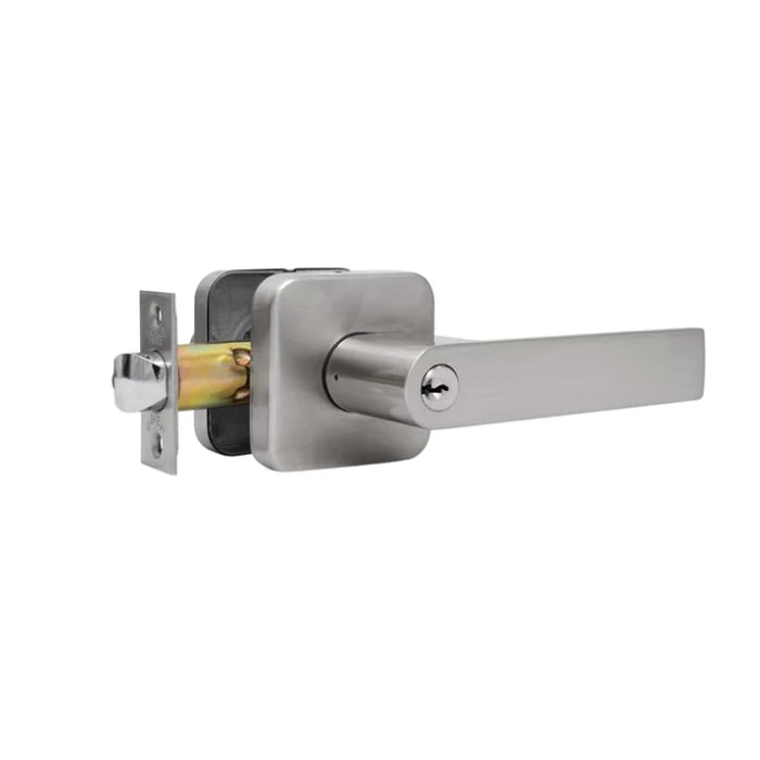 Manija Roma Níquel Satinado Baño Manija Roma Níquel Satinado Baño