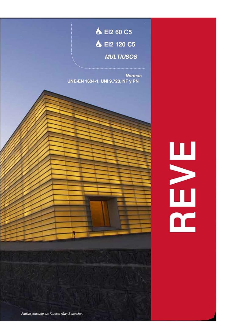 TECNICO_CLASSIC REVER puertas cortafuego