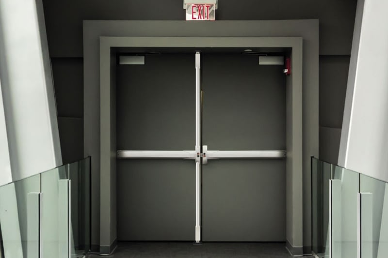 Antipanico Push Iseo Gris